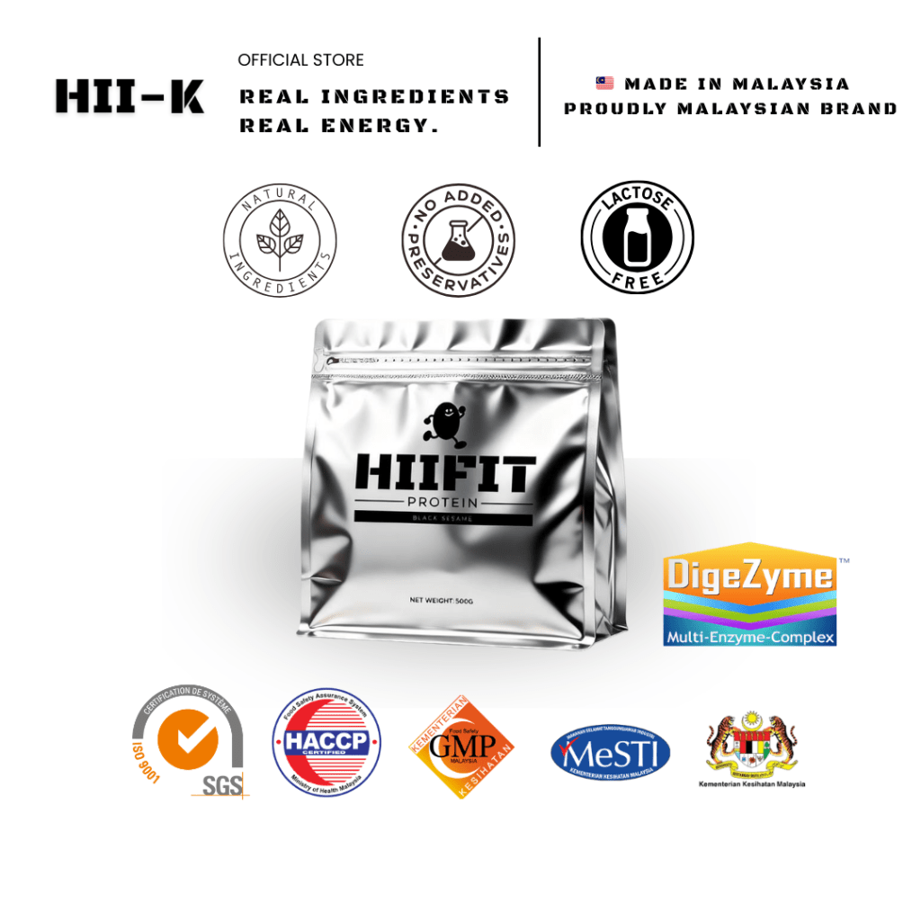 HIIFIT PROTEIN - BLACK SESAME