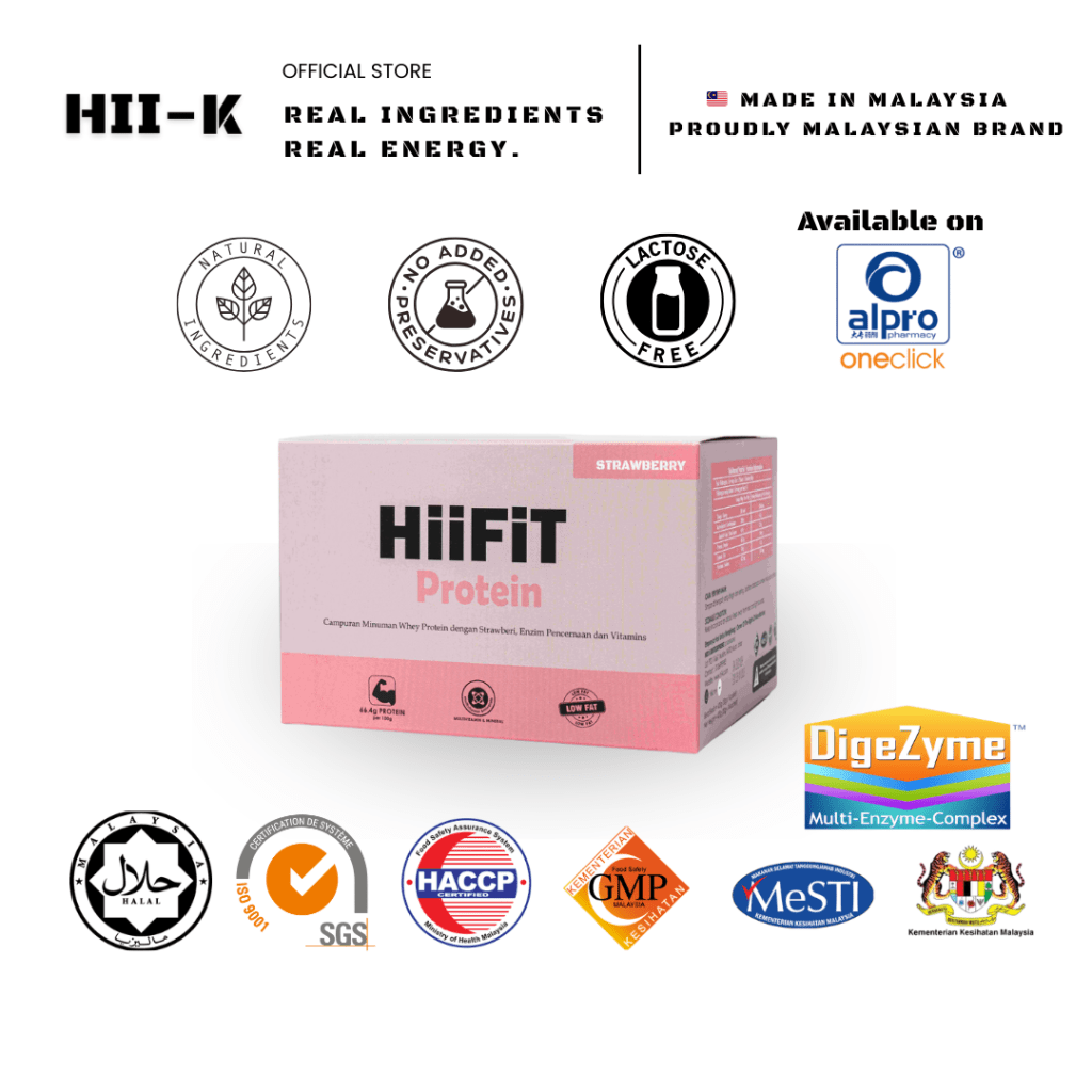 HiiFiT Protein Strawberry